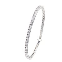 Bracelet Fraboso TENNIS ZIRCONI in Silver Zirconia BR03415RHZI-18 - BR03415RHZI-18